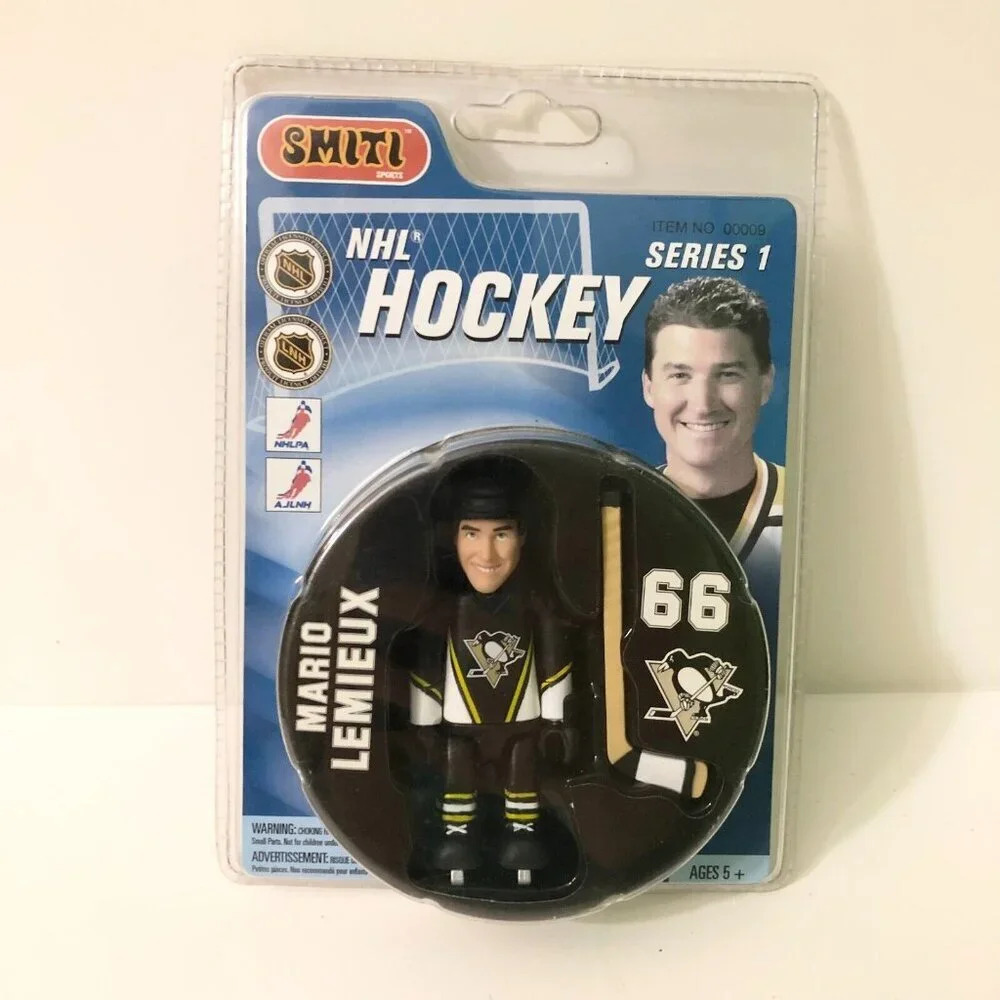 Pittsburgh Penguins Mario Lemieux NHL Hockey SMITI 3 Inch  Mini Figure